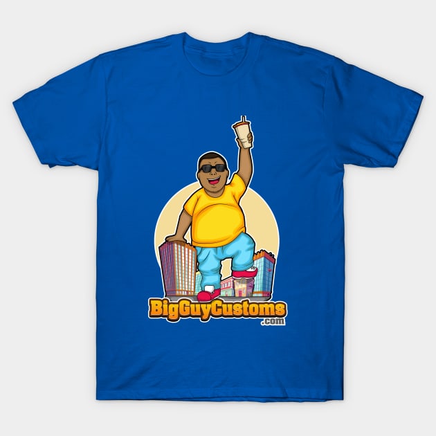 Big Guy Customs T-Shirt by High Voltage Graphics